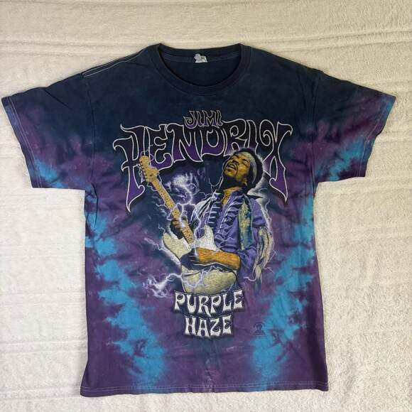 Liquid Blue Other - Liquid Blue Jimi Hendrix Purple Haze Tie-Dye T-Shirt